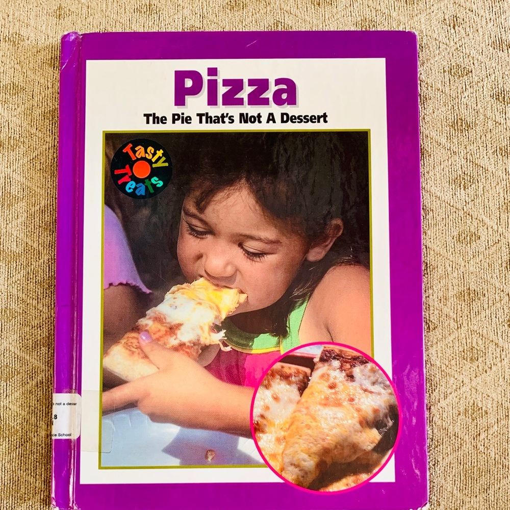 A book all about PIZZA !!!!!